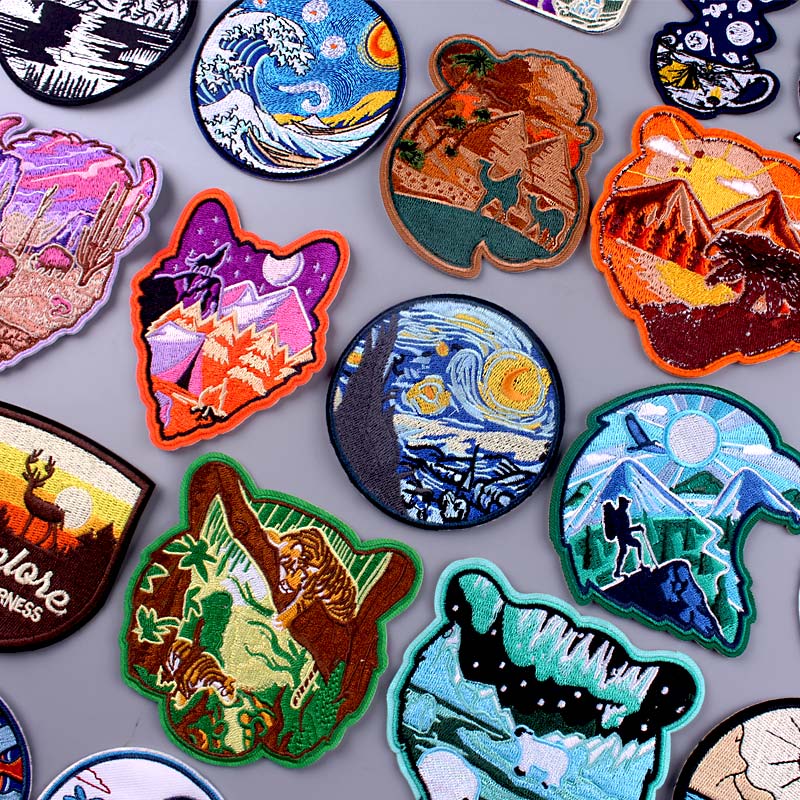 Outdoor Adventure And Travel Show - Van Gogh – Patch brodé pour