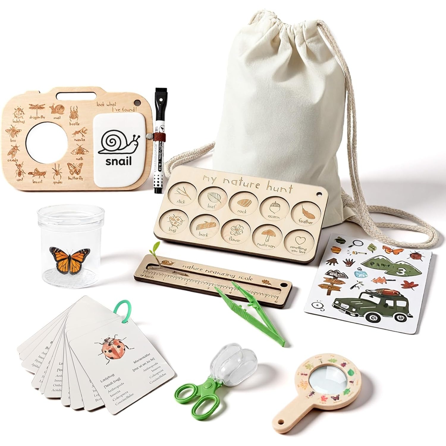Outdoor Adventure Kit For Kids - Kit de capture d'insectes pour enfants