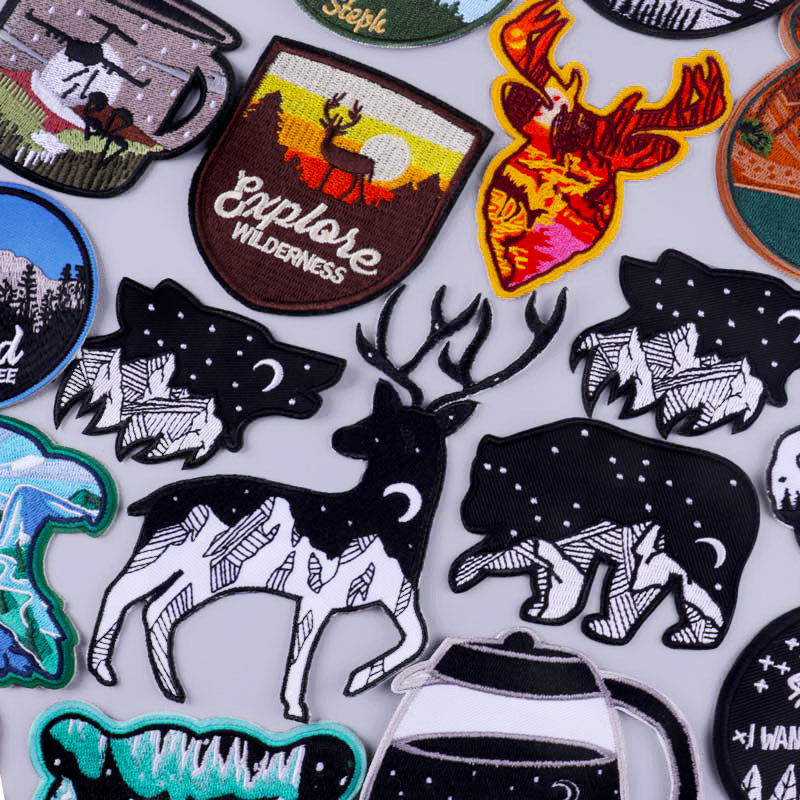 Outdoor Adventure And Travel Show - Patch de cerf pour voyage d'aventure,