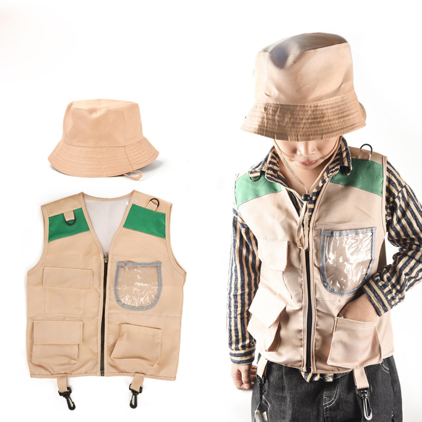 Ensemble chapeau et gilet d'ex - Outdoor Adventure Kit For Kids avis et prix