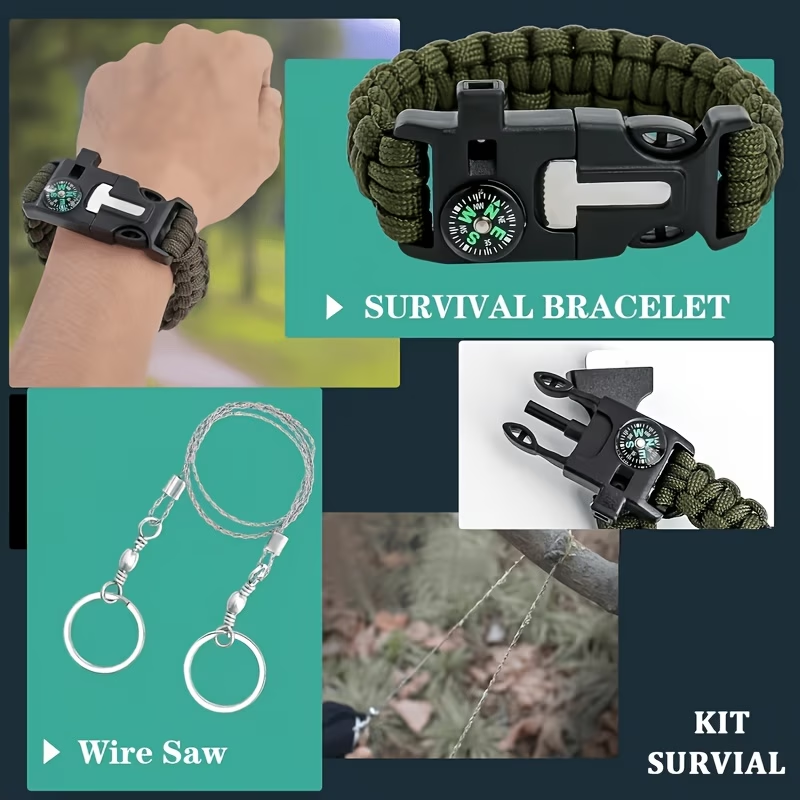 Kit de survie 242 pièces pour  - Outdoor Adventure Sports avis et prix