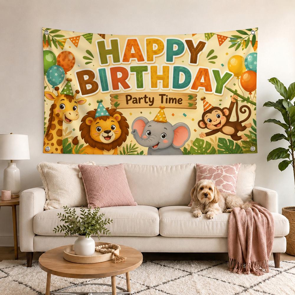 Drapeaux de fête d'anniversair - Outdoor Adventure Birthday Party avis et prix