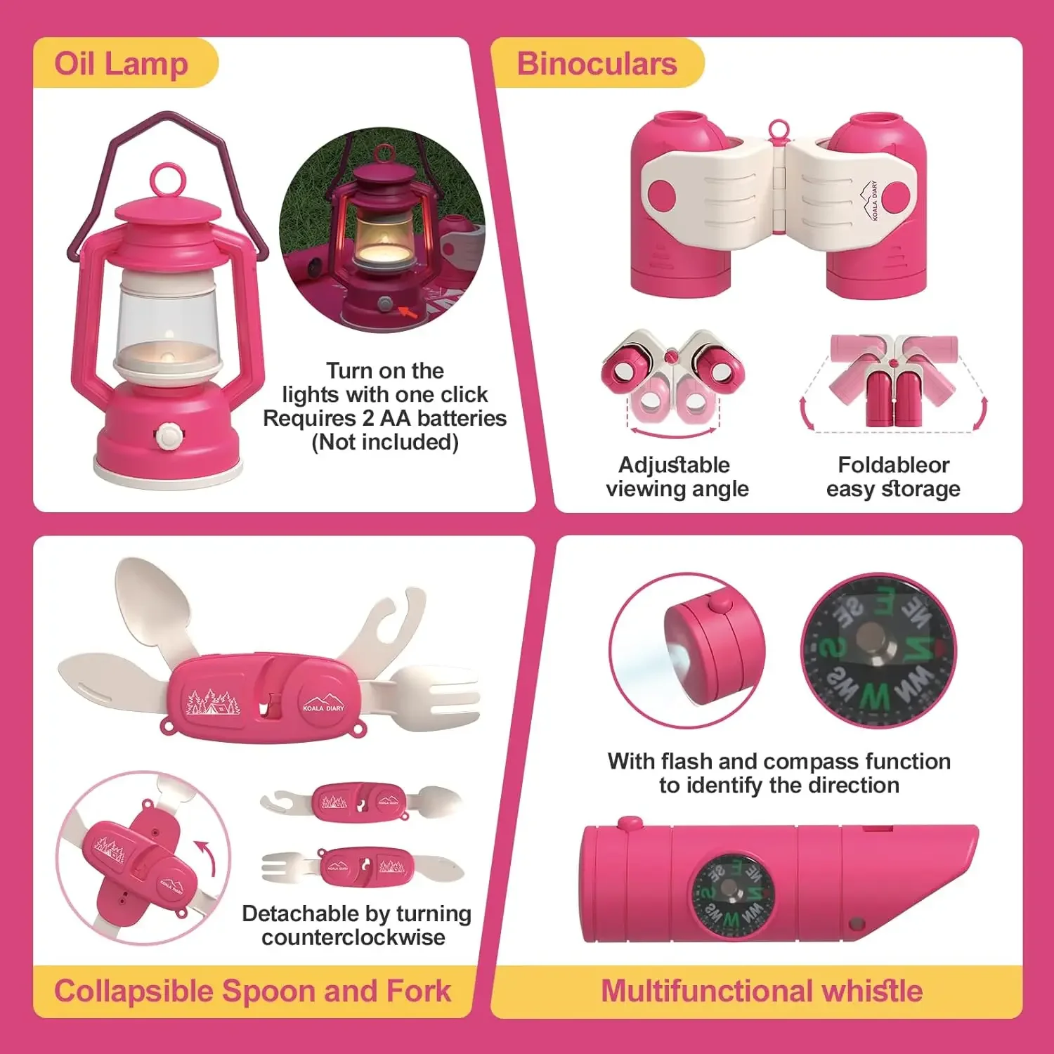 ‌ Ensemble de jouets d'explora - Outdoor Adventure Kit For Kids avis et prix