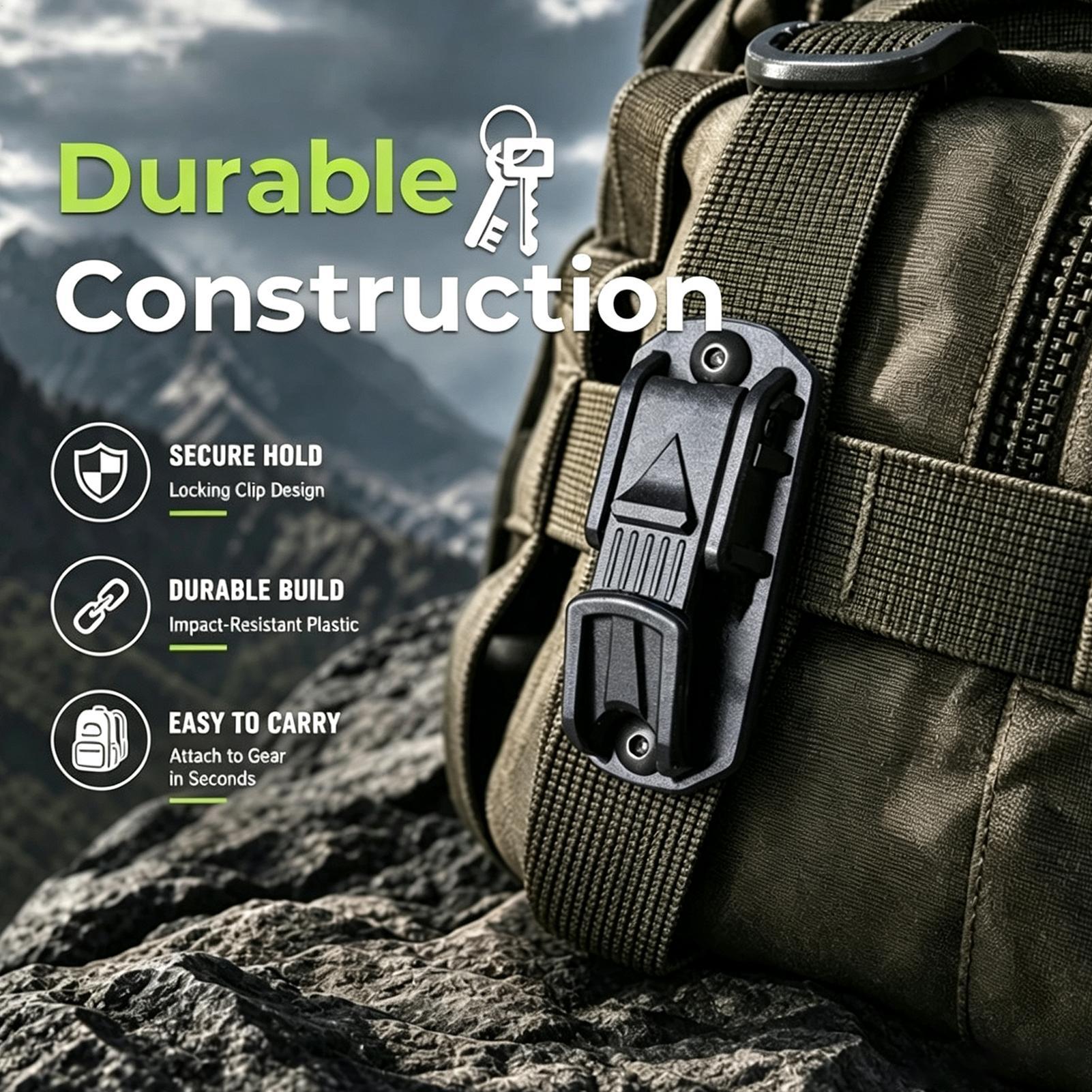 Clips de ceinture robustes, at - Outdoor Adventure Backpack avis et prix