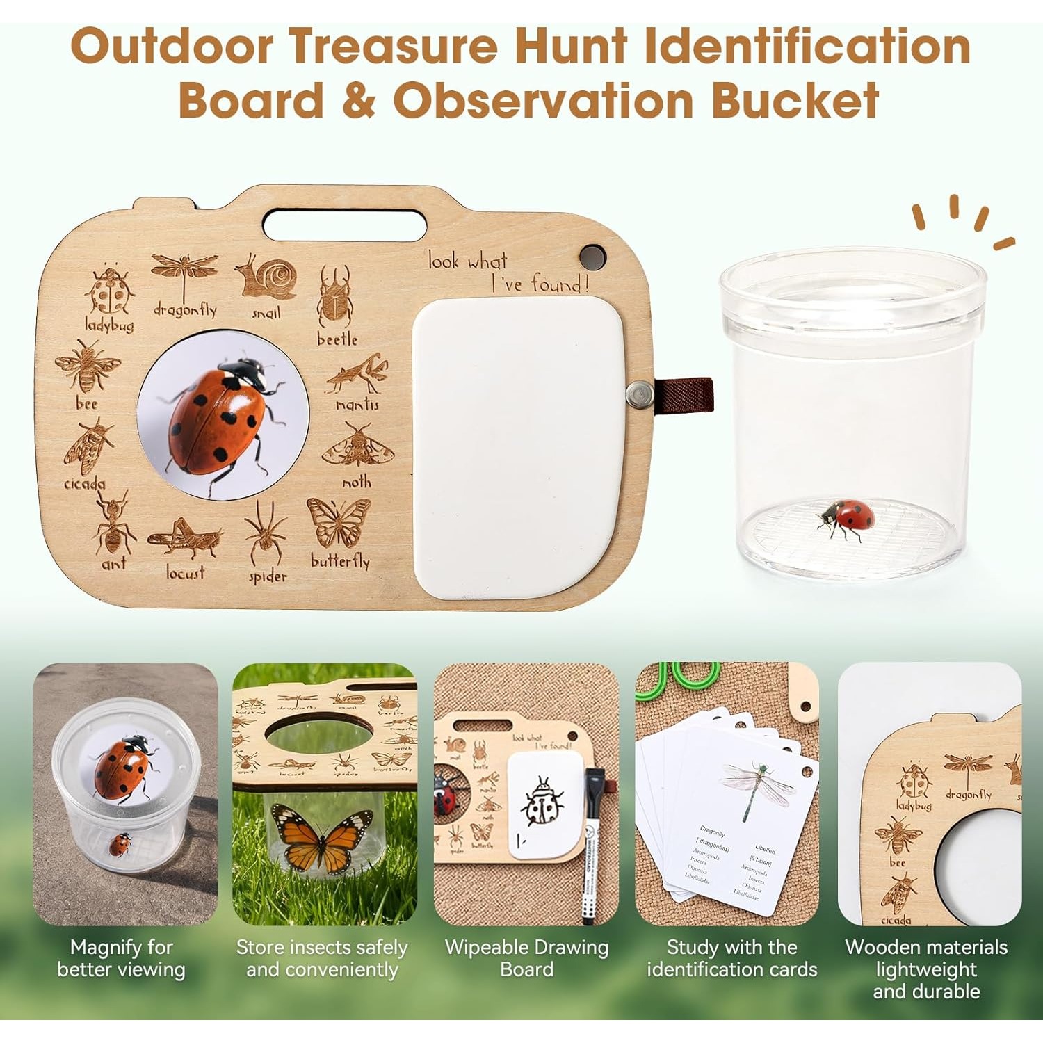 Kit de capture d'insectes pour - Outdoor Adventure Kit For Kids avis et prix