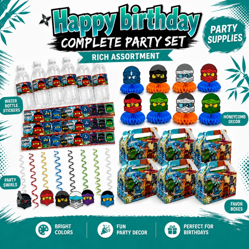 Ensemble de Décorations pour F - Outdoor Adventure Birthday Party avis et prix